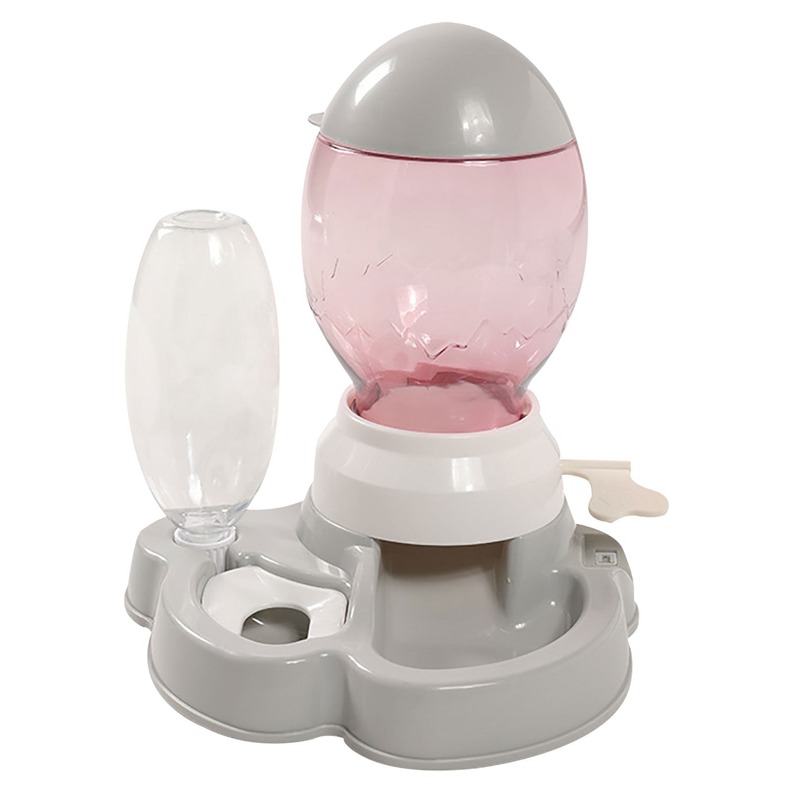 KFX-5596605 Automatic Pet Feeder and Waterer for Dogs and Cats - Prevents Tipping, No Wet Mouth