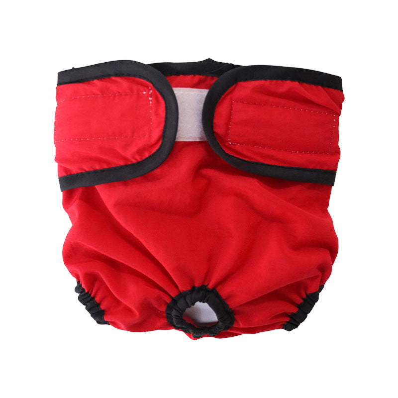 KFX-5597373 Washable Pet Menstrual Panties - Available in Various Colors and Sizes