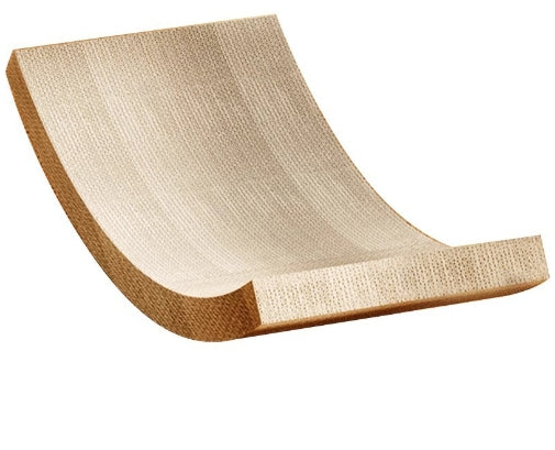 KFX-5598781 Upgraded Sisal Cat Scratch Board with Corrugated Paper Base and Integrated Cat Nest