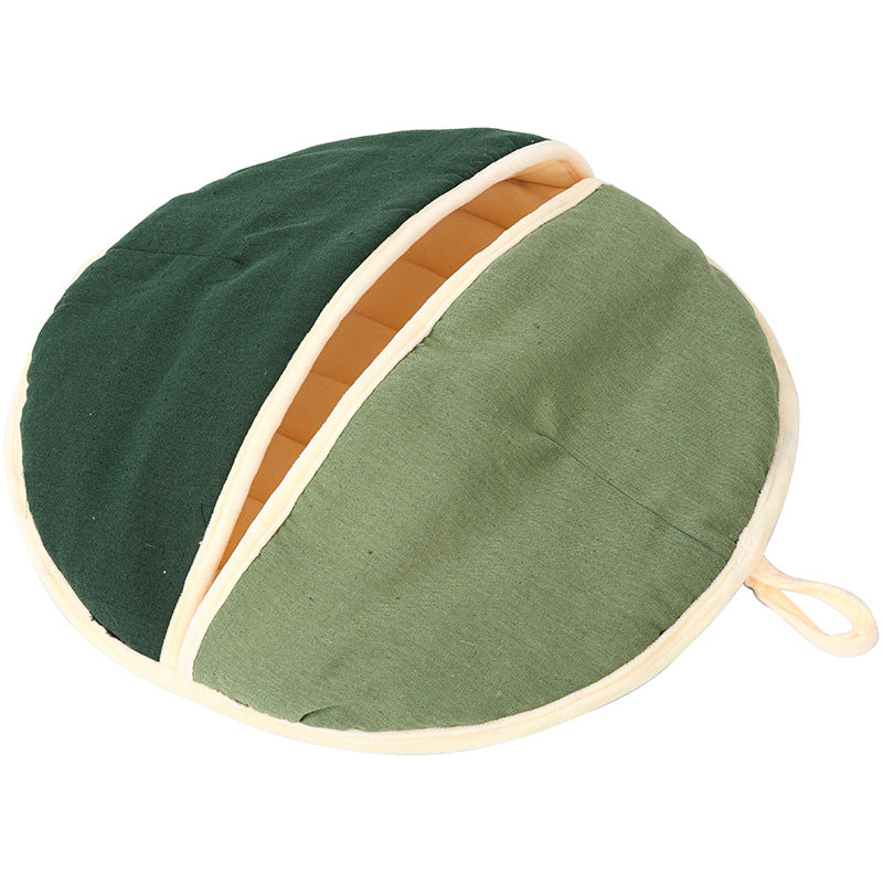 KFX-5600189 Colorful Cotton Plus Cat Nest for Pets - Soft, Stylish & Cozy Space for Cats, 55x60CM