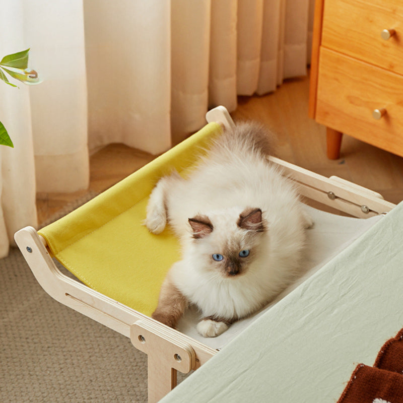 KFX-5602621 Window Hammock for Cats - Cozy Hanging Nest for Sunbathing and Relaxation