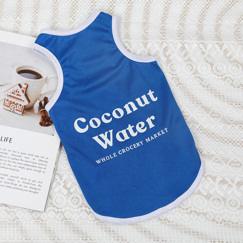 KFX-5604157 Cute Casual Printed Pet Dog Vest in Multiple Designs and Sizes
