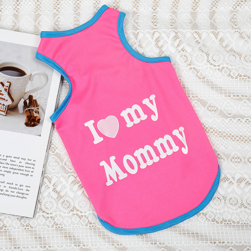 KFX-5604157 Cute Casual Printed Pet Dog Vest in Multiple Designs and Sizes
