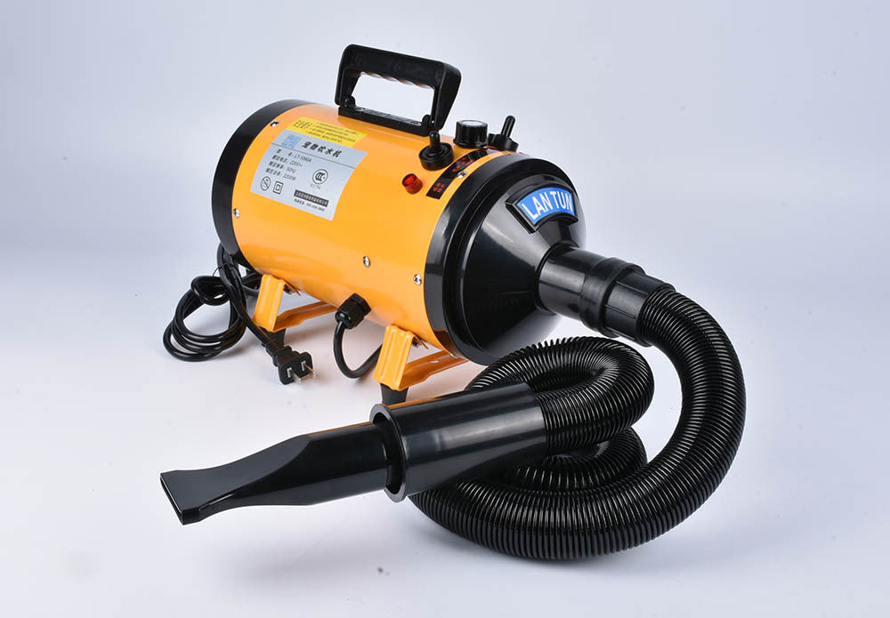 KFX-5606205 High-Power Metal Dog Hair Dryer, Model LT-1090A, 2200W Water Blower, 220V~