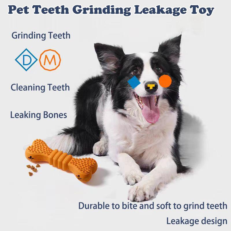 KFX-5606973 Dog Dental Care Chew Toys - Two-Pack Toothbrush Chew Sticks for All Dog Sizes