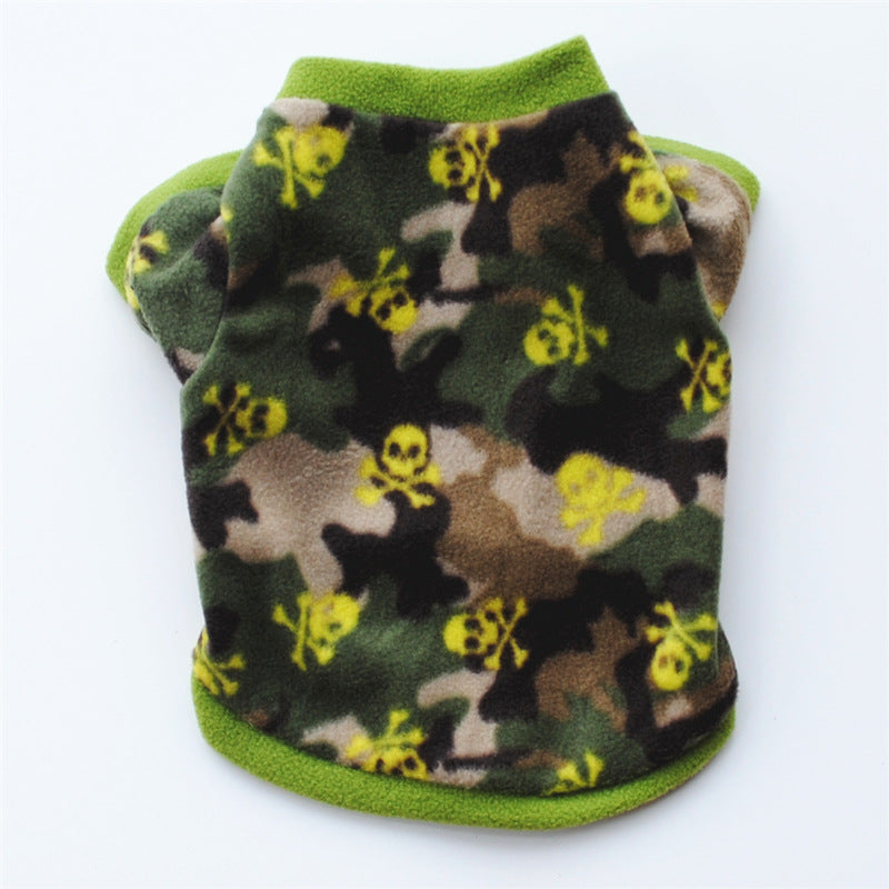 KFX-5609405 Warm Fleece Sweater for Dogs - Cozy Fall/Winter Apparel in Soft, Comfortable Fabric