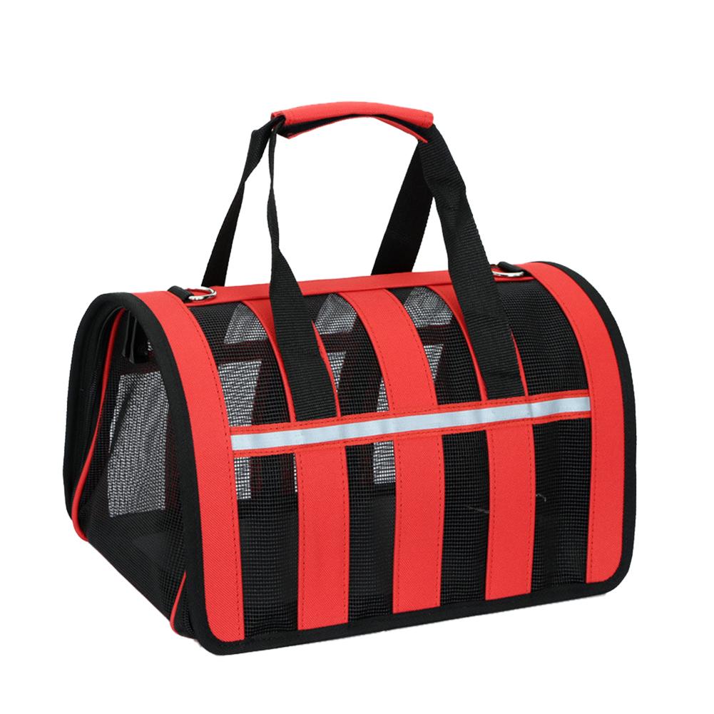 KFX-5610557 Space Capsule Portable Pet Carrier with Geometric Pattern in Multiple Sizes