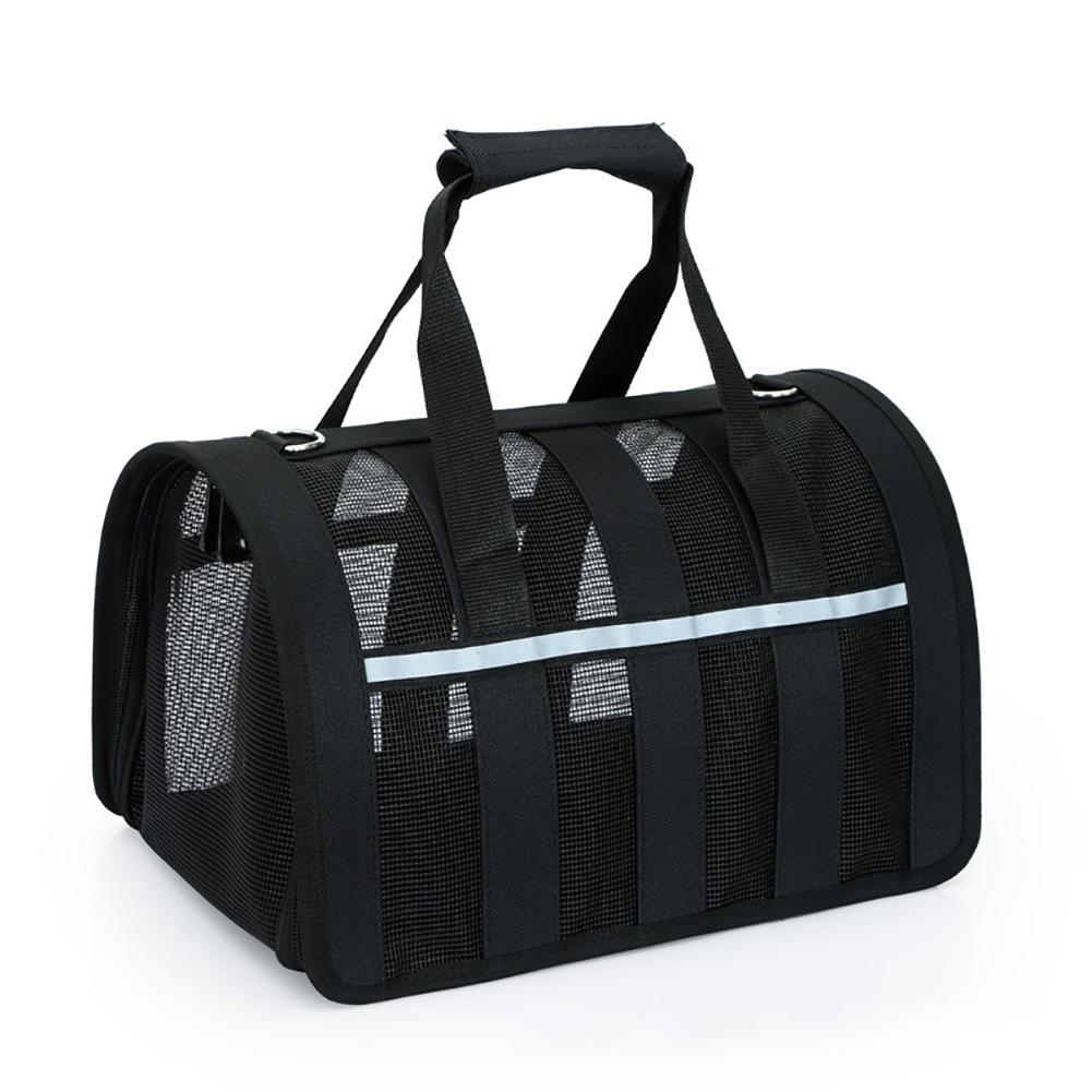 KFX-5610557 Space Capsule Portable Pet Carrier with Geometric Pattern in Multiple Sizes