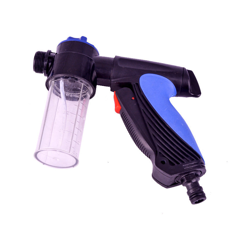 KFX-5611965 360-Degree Self-Priming Foldable Pet Bathing Spray Gun with Adjustable Water Flow and Anti-Skid Handle