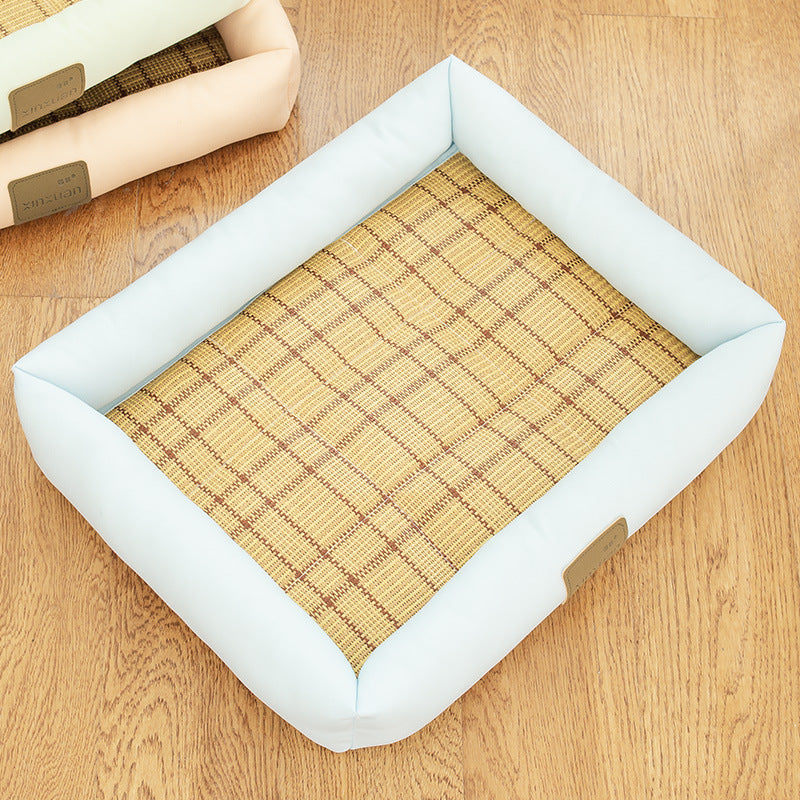 KFX-5614141 Detachable Pet Nest with Soft Oxford Fabric and Removable Mat