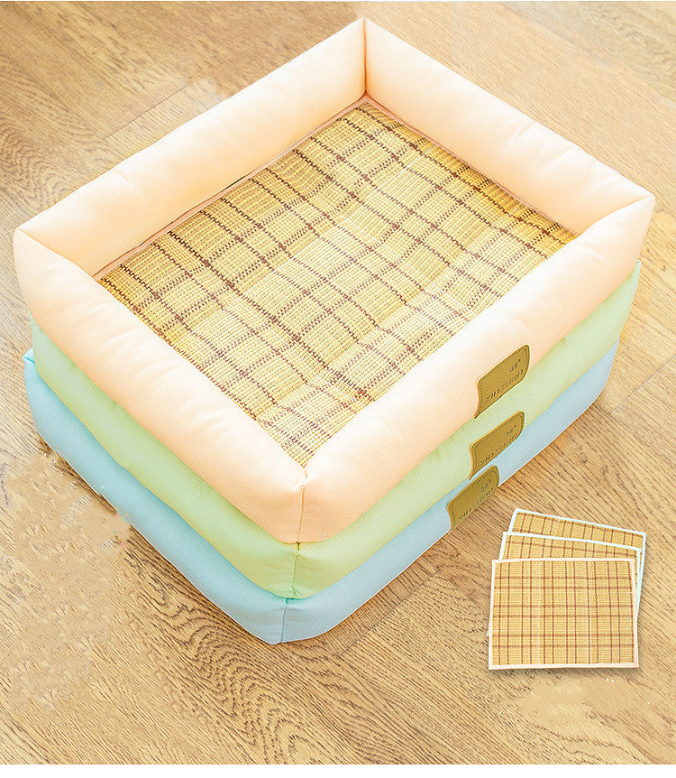 KFX-5614141 Detachable Pet Nest with Soft Oxford Fabric and Removable Mat