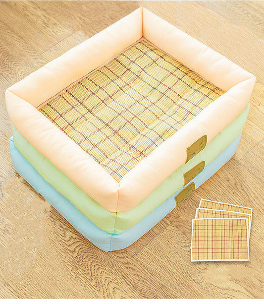 KFX-5614141 Detachable Pet Nest with Soft Oxford Fabric and Removable Mat