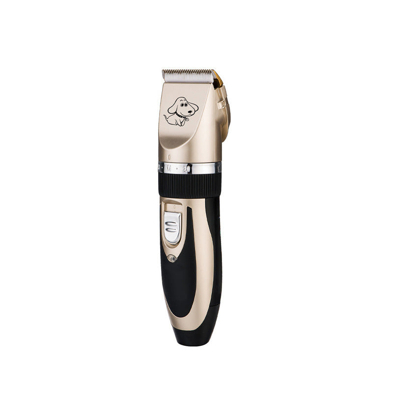 KFX-5615677 Titanium Ceramic Blade Pet Clippers with 5-Hour Charge and 45-60 Minutes Runtime