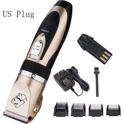 KFX-5615677 Titanium Ceramic Blade Pet Clippers with 5-Hour Charge and 45-60 Minutes Runtime