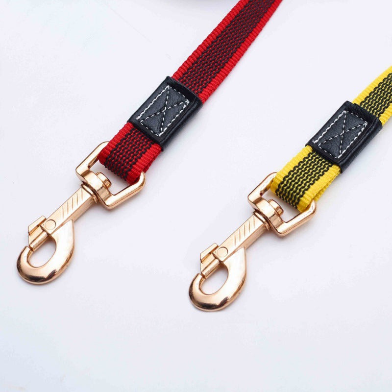 KFX-5619645 Non-Slip Traction Dog Leash for Training - Durable Nylon Rope in Multiple Lengths and Colors