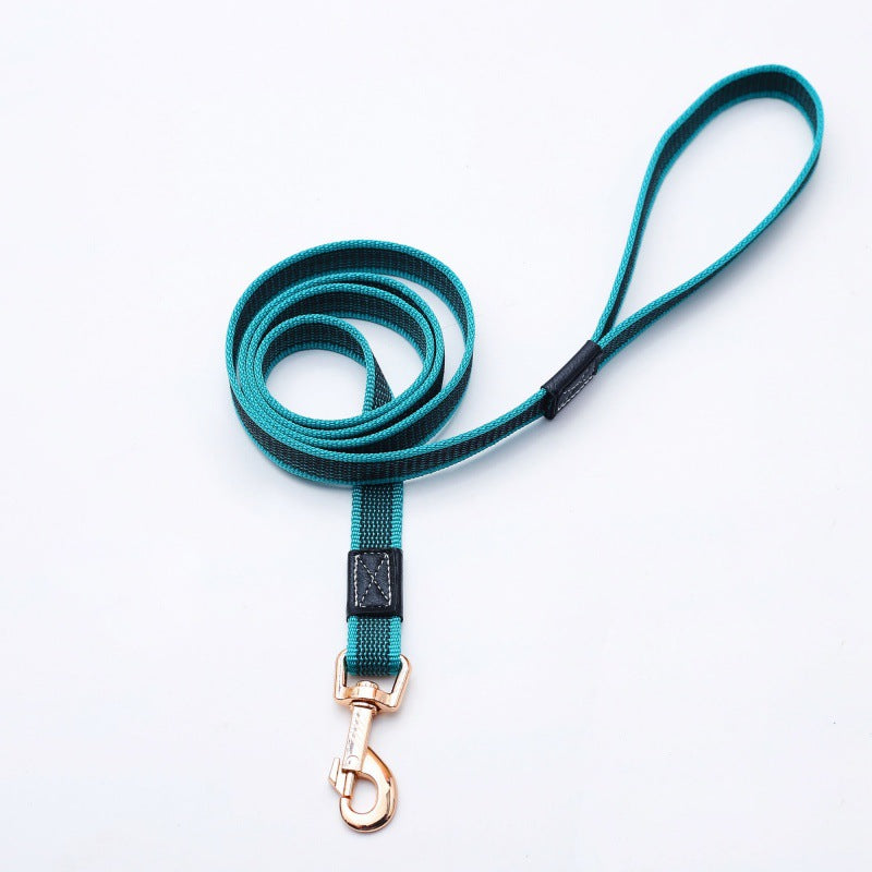 KFX-5619645 Non-Slip Traction Dog Leash for Training - Durable Nylon Rope in Multiple Lengths and Colors