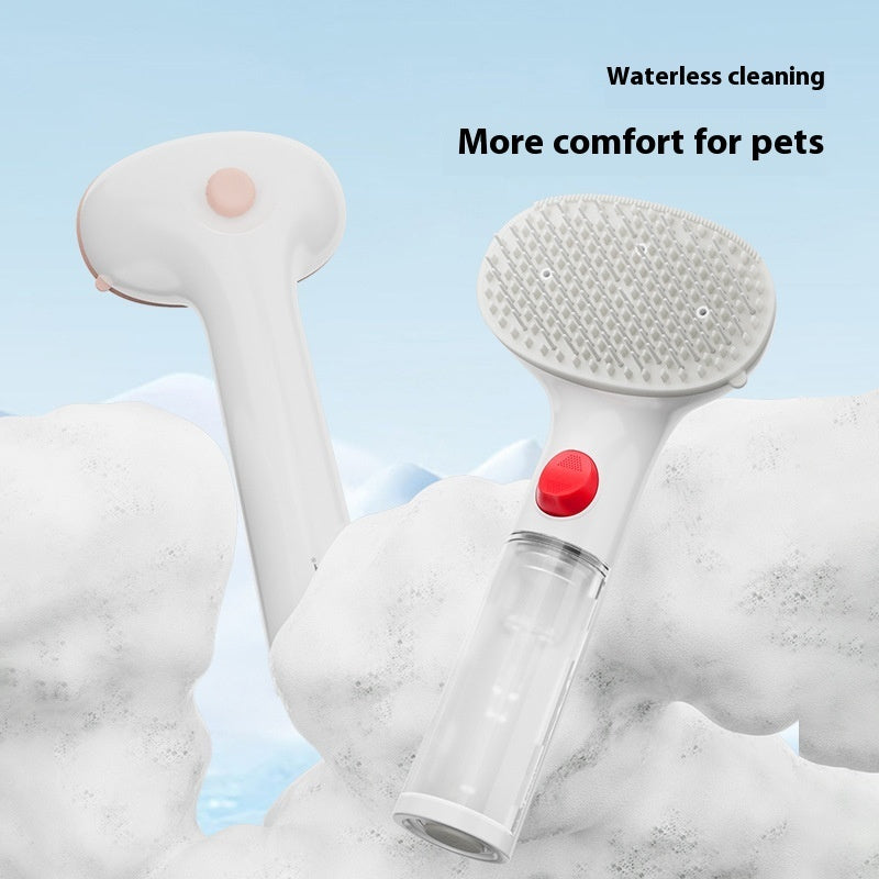 KFX-5621437 3-in-1 Pet Steam Comb for Wash-Free Grooming, Hair Removal, and Massaging Pets