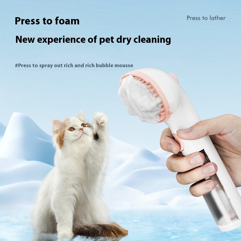 KFX-5621437 3-in-1 Pet Steam Comb for Wash-Free Grooming, Hair Removal, and Massaging Pets