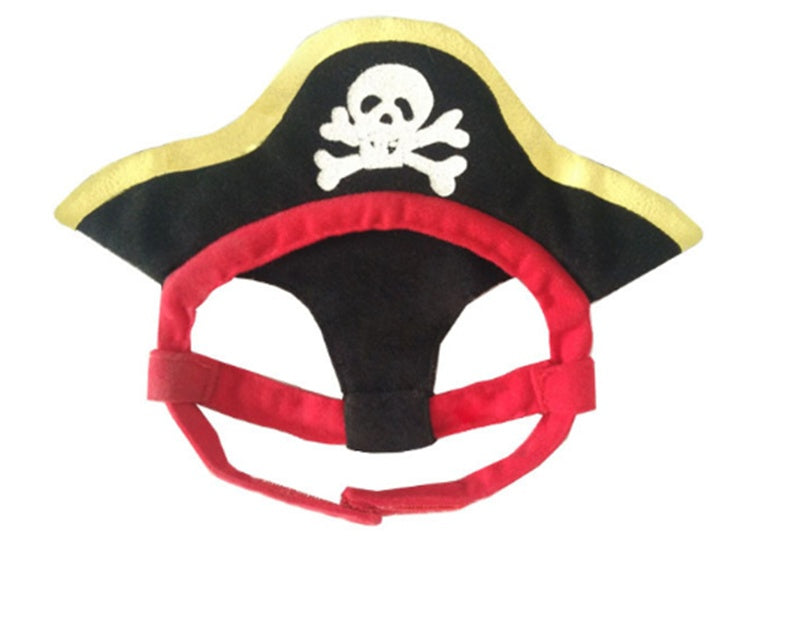 KFX-5629757 Teddy Pirate Pet Costume for Cats and Dogs, Cartoon Style, Various Sizes Available