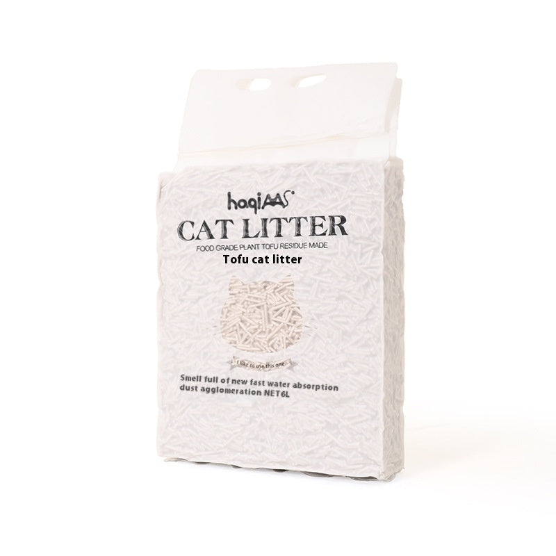 KFX-5631421 Eco-Friendly Cat Litter with Green Tea - 6L Plant-Based Formula
