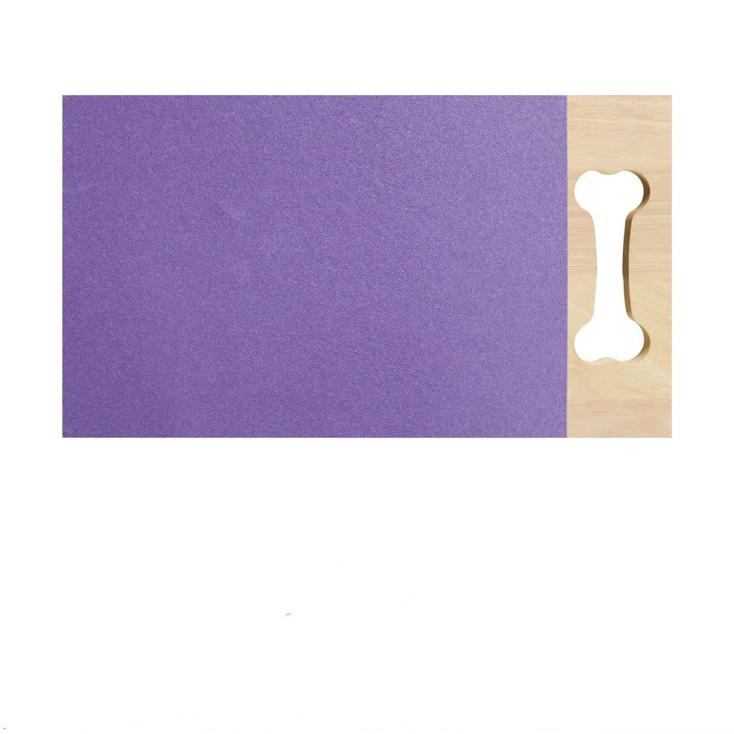 KFX-5631549 Wooden Square Pet Scratch Board for Dogs - Available in Black, Green, and Purple