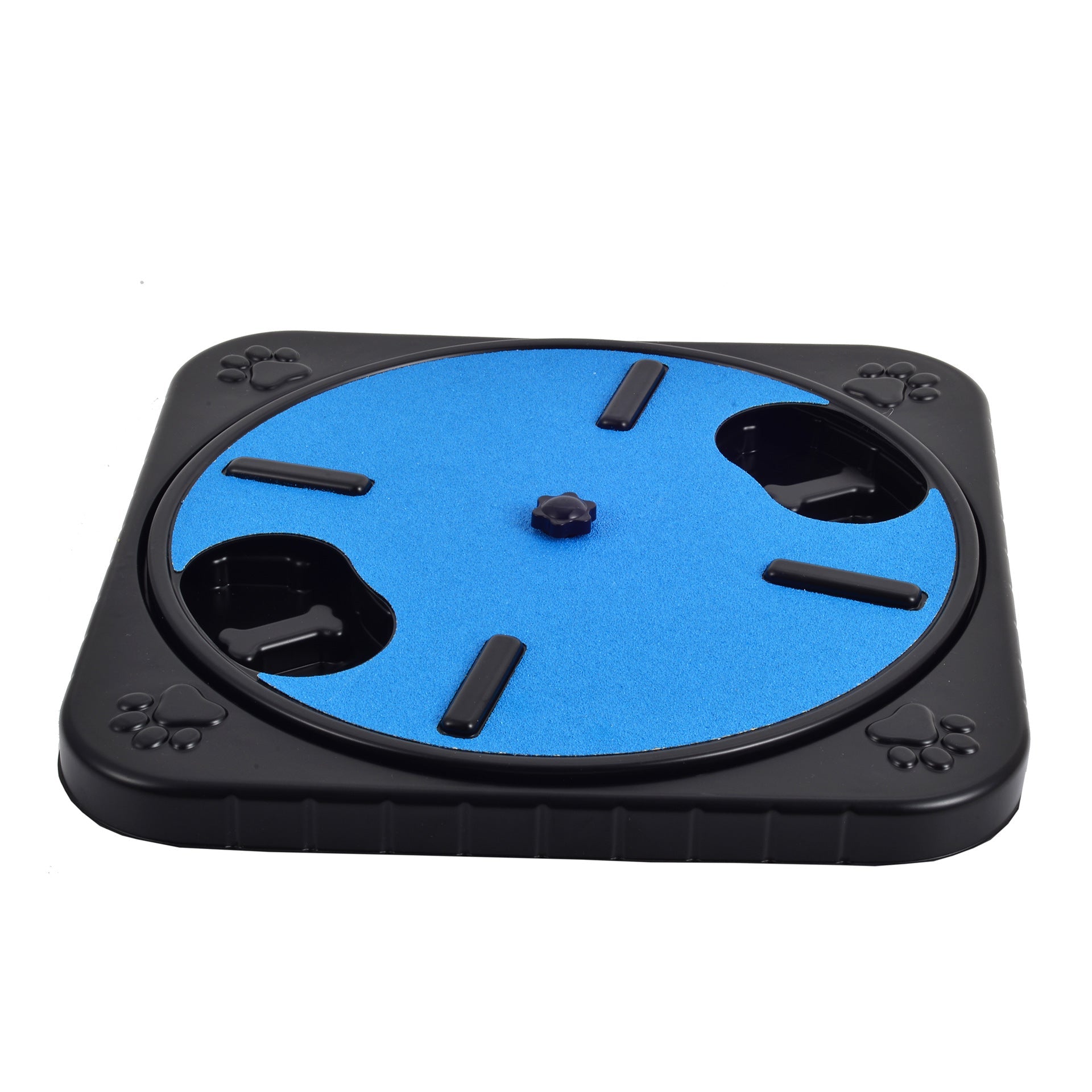 KFX-5632189 Dog Scratching and Slow-Feeding Board with Nail File and Interactive Toy