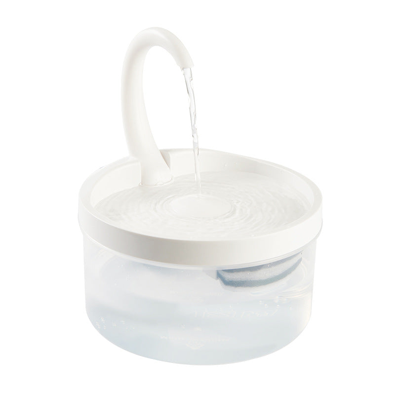 KFX-5637181 2L USB Cat Drinking Fountain - Food Grade Safe Plastic Water Dispenser