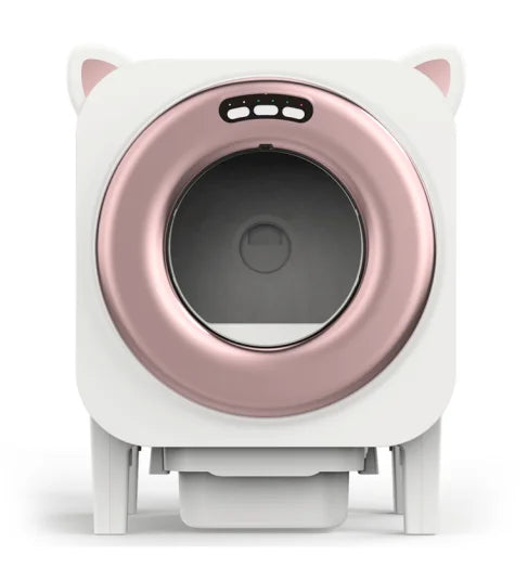KFX-564051 Smart Automatic Self-Cleaning Cat Litter Box with Health Monitoring and Large Capacity for Multiple Cats