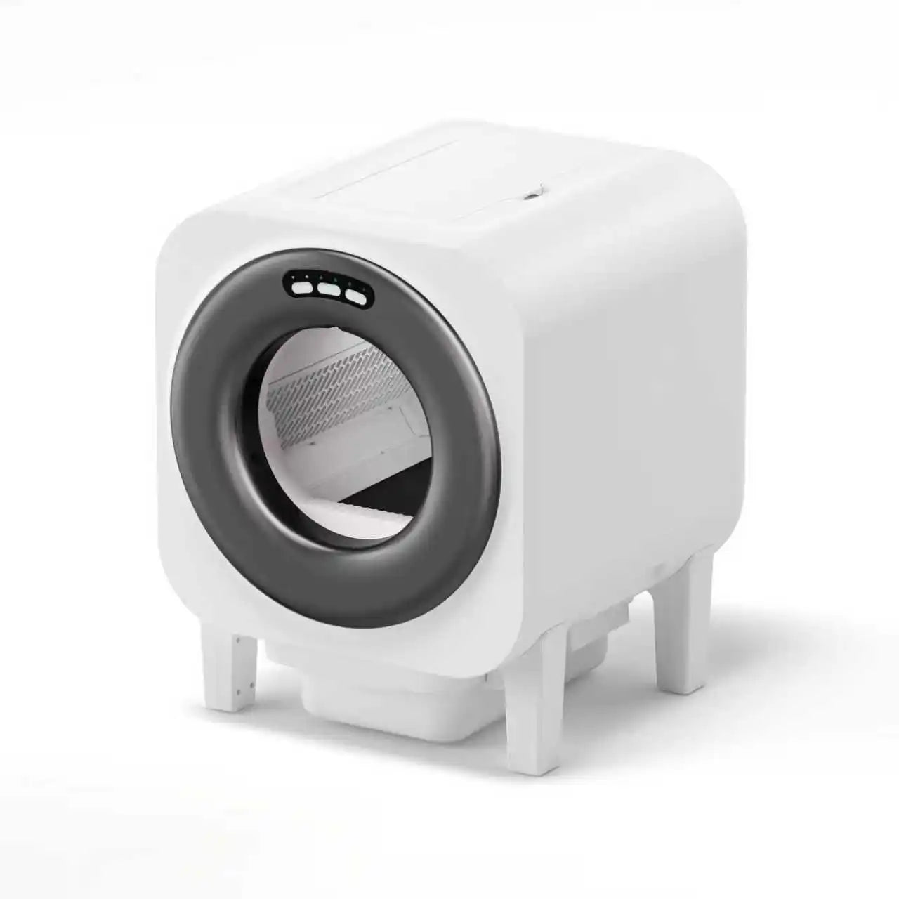 KFX-564051 Smart Automatic Self-Cleaning Cat Litter Box with Health Monitoring and Large Capacity for Multiple Cats