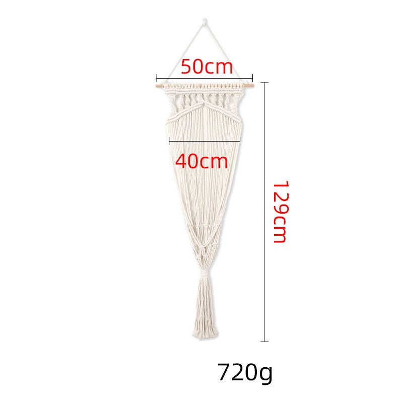 KFX-5640765 Handmade Macrame Pet Swing Cage for Indoor and Outdoor Use, Ideal for Bedrooms and Living Spaces