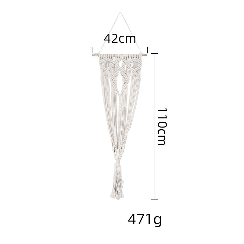 KFX-5640765 Handmade Macrame Pet Swing Cage for Indoor and Outdoor Use, Ideal for Bedrooms and Living Spaces