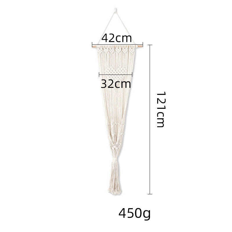 KFX-5640765 Handmade Macrame Pet Swing Cage for Indoor and Outdoor Use, Ideal for Bedrooms and Living Spaces