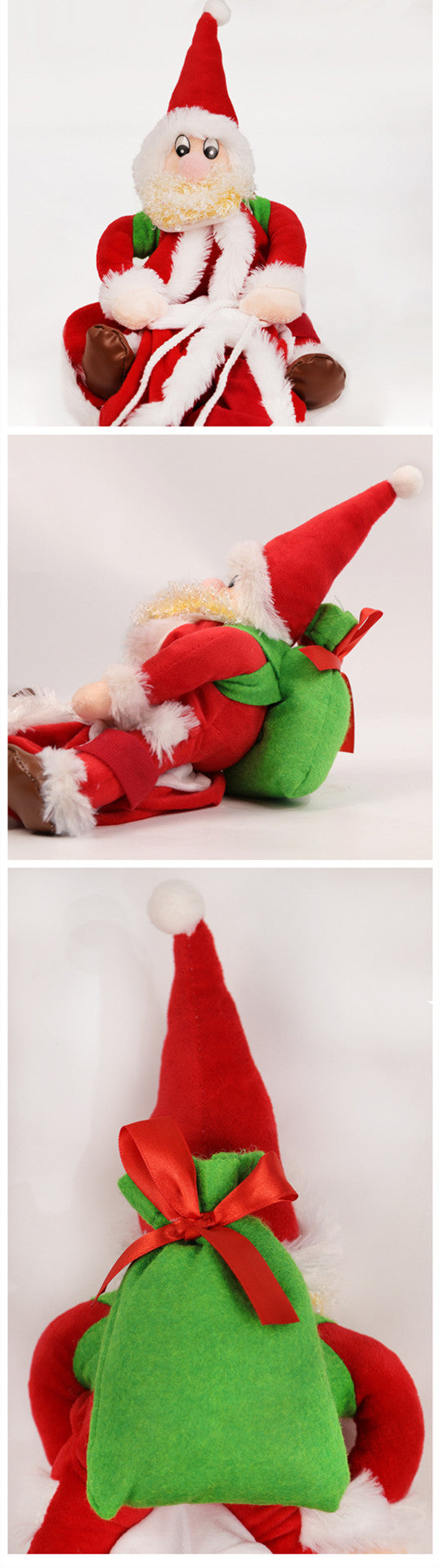 KFX-5641277 Santa Claus Pet Riding Outfit - Polyester Dog Clothing in Sizes S, M, L, XL