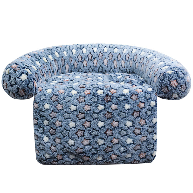 KFX-5652669 Cozy Plush Sofa Blanket for Pets in Various Patterns and Sizes