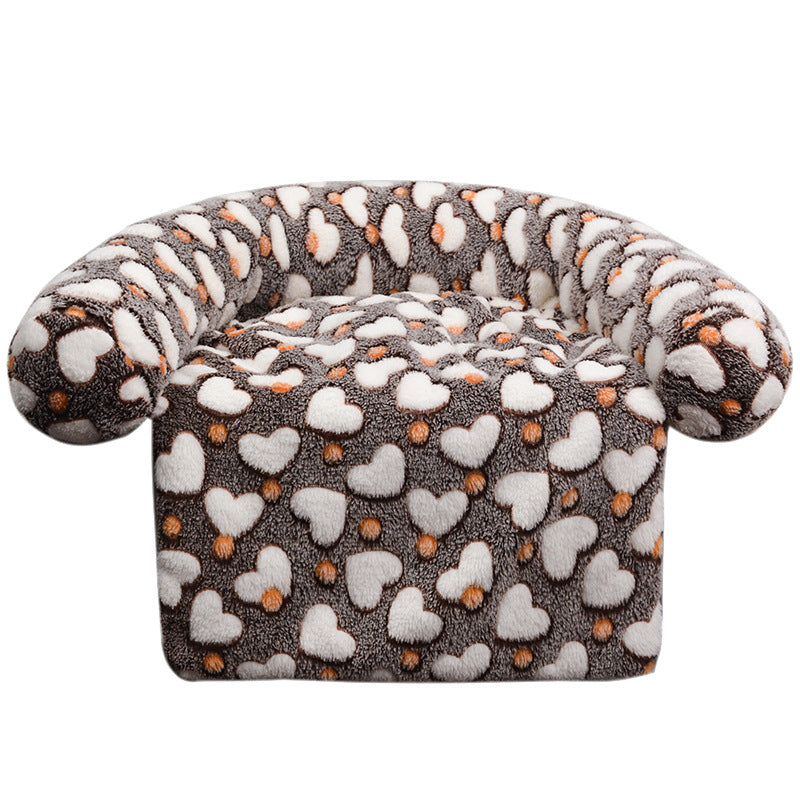 KFX-5652669 Cozy Plush Sofa Blanket for Pets in Various Patterns and Sizes