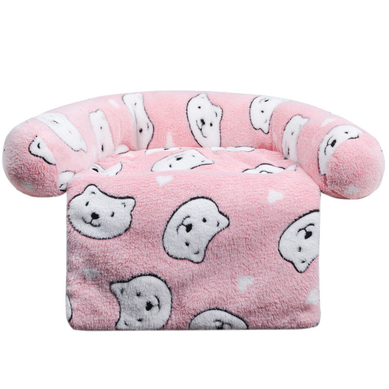 KFX-5652669 Cozy Plush Sofa Blanket for Pets in Various Patterns and Sizes