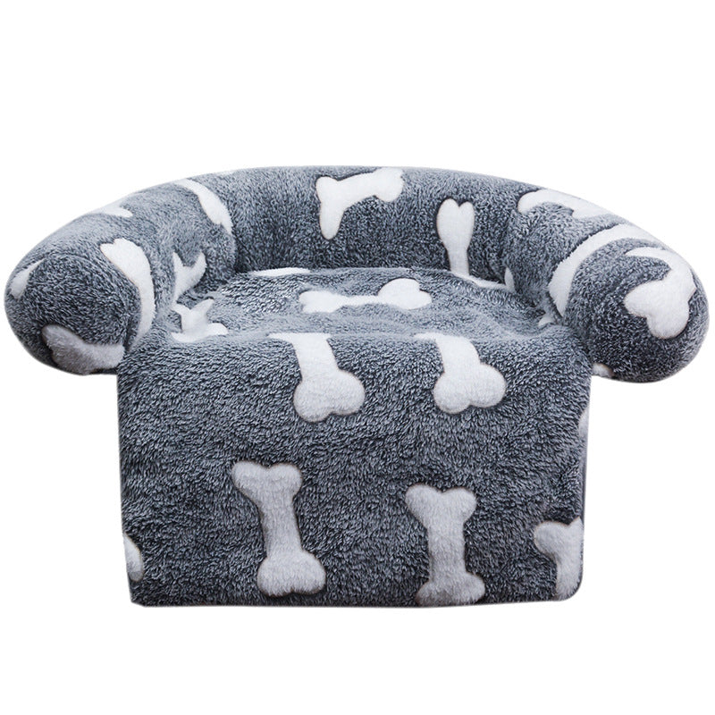KFX-5652669 Cozy Plush Sofa Blanket for Pets in Various Patterns and Sizes
