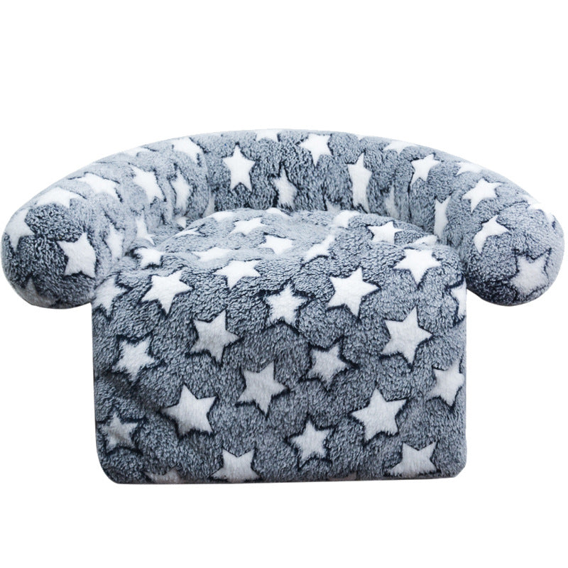 KFX-5652669 Cozy Plush Sofa Blanket for Pets in Various Patterns and Sizes