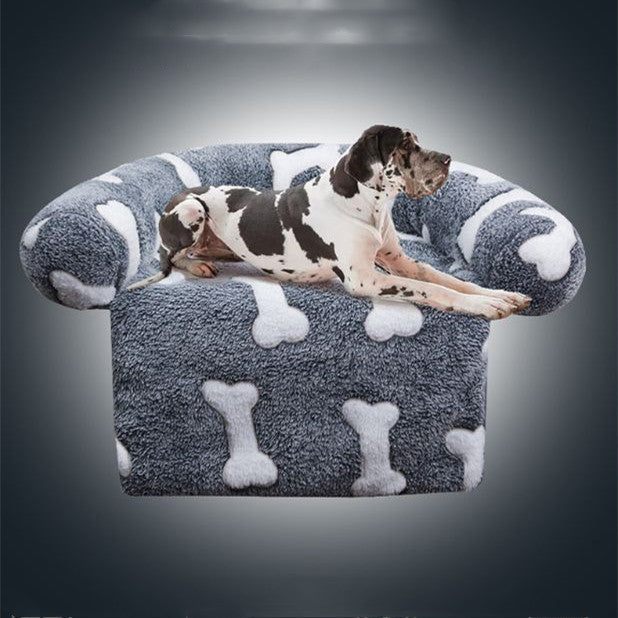 KFX-5652669 Cozy Plush Sofa Blanket for Pets in Various Patterns and Sizes