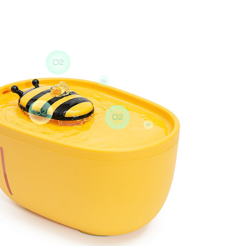 KFX-5652797 Little Bee 2L Automatic Plastic Water Dispenser for Pets