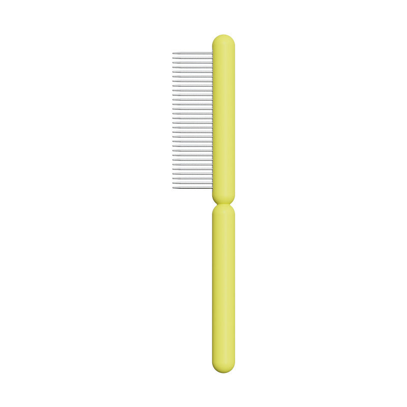 KFX-5654205 Pet Grooming Comb for Cats and Dogs - Dense Tooth Row Design for Effective Hair Removal