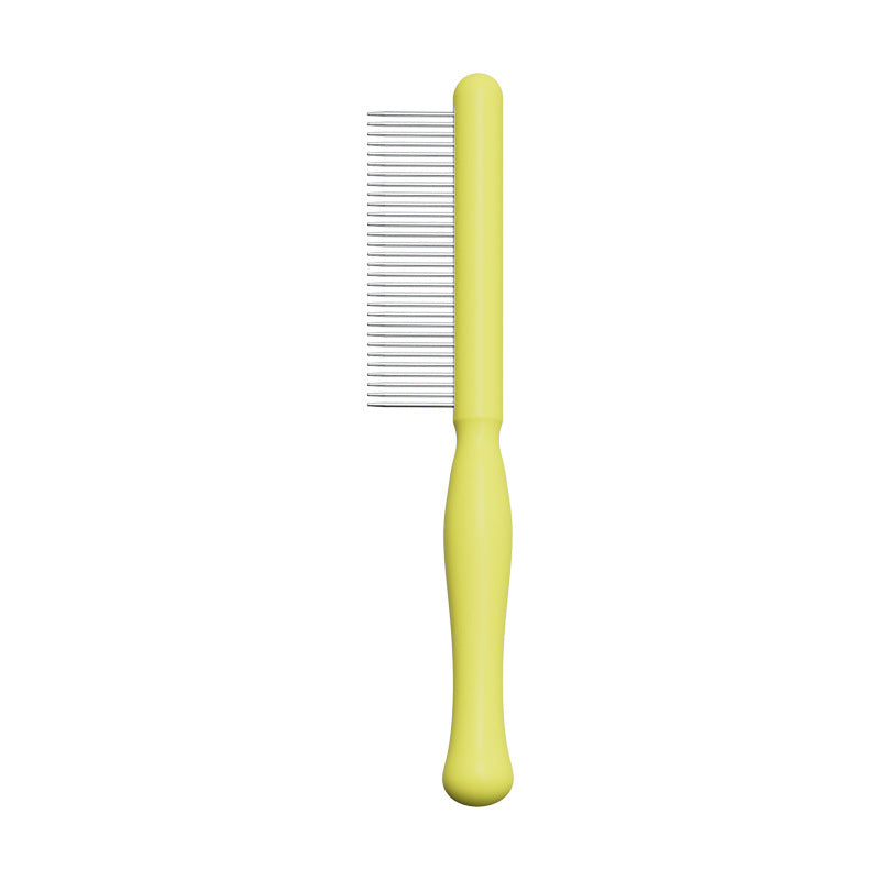 KFX-5654205 Pet Grooming Comb for Cats and Dogs - Dense Tooth Row Design for Effective Hair Removal