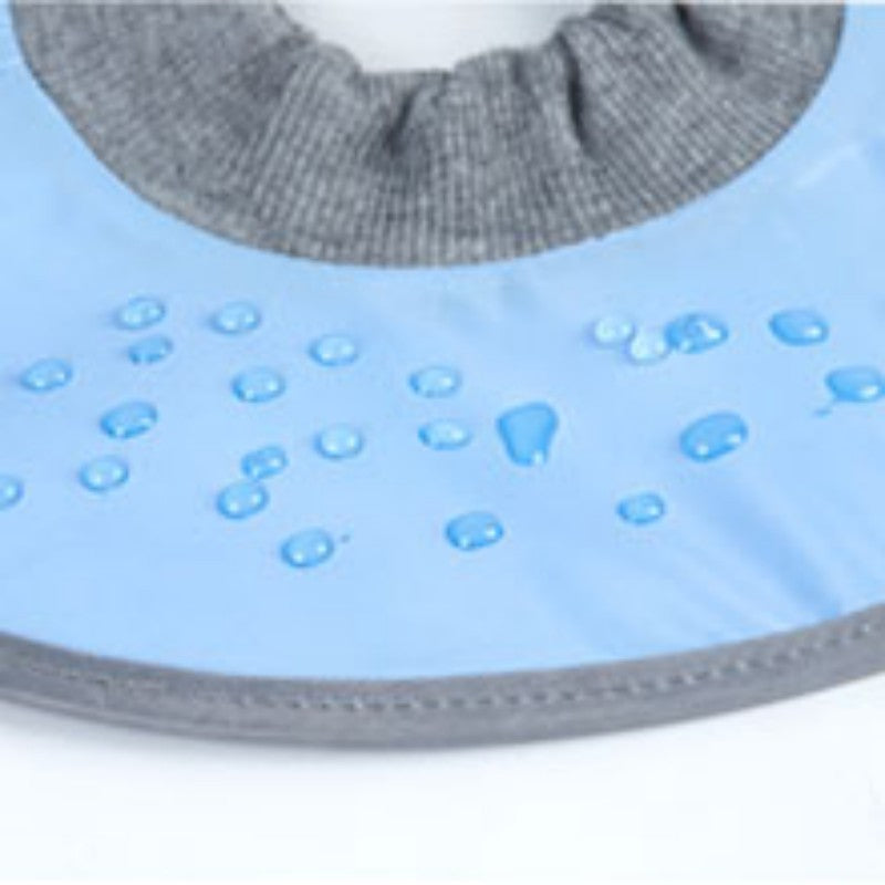 KFX-5654589 Waterproof Adjustable Cat Recovery Collar - Lightweight Protective Cone for Wound Healing
