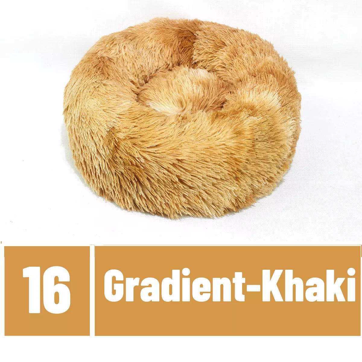 KFX-5662397 Cozy Gradient Plush Winter Pet Nest for Small Dogs and Cats, 40-50CM