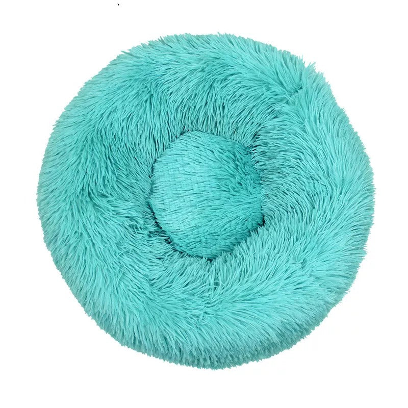 KFX-5662397 Cozy Gradient Plush Winter Pet Nest for Small Dogs and Cats, 40-50CM