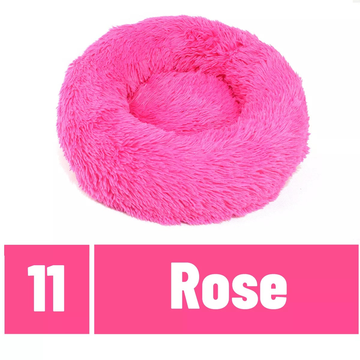 KFX-5662397 Cozy Gradient Plush Winter Pet Nest for Small Dogs and Cats, 40-50CM