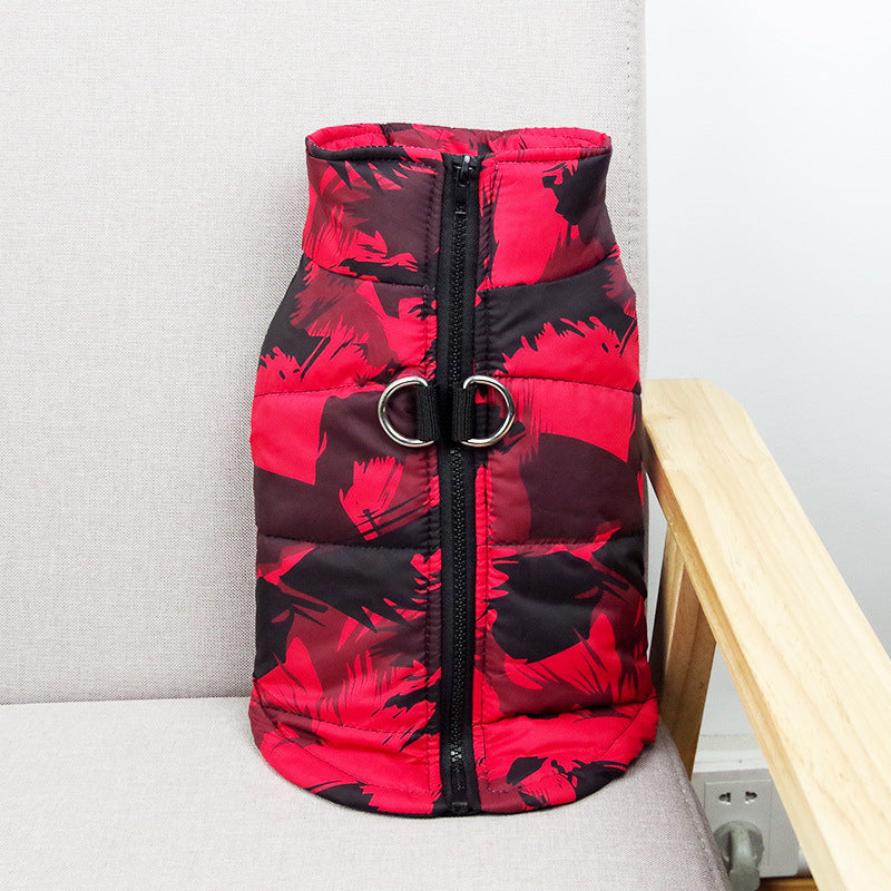 KFX-5662525 Casual Cotton Dog Vest with Adjustable Sizing for All Breeds