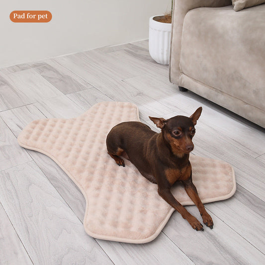 KFX-5665981 Non-Slip Pet Mat for Small and Medium Dogs and Cats – Durable, Scratch-Resistant Design 72cm x 50cm