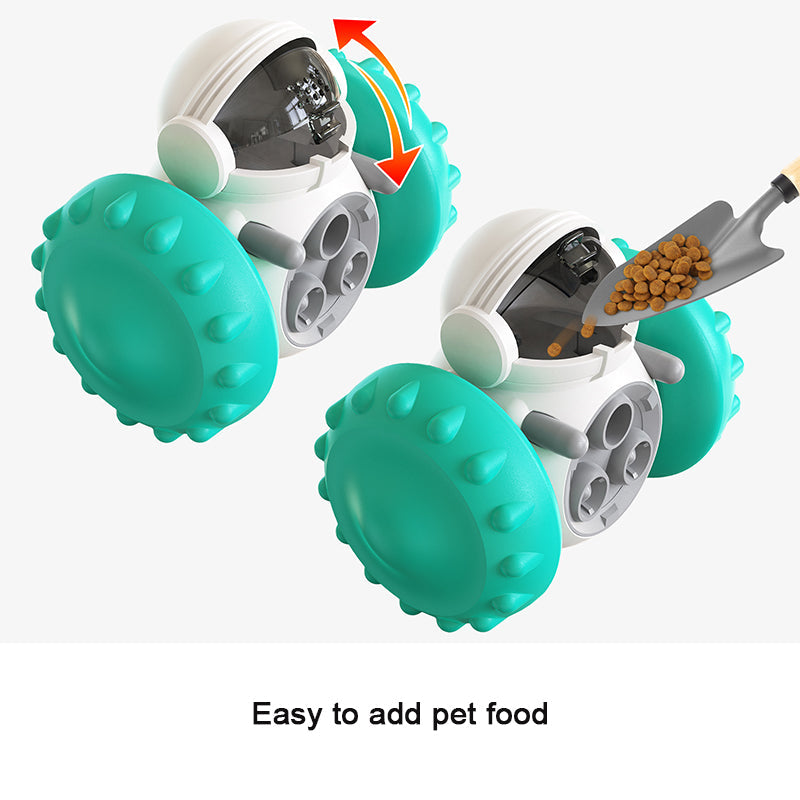 KFX-5667901 Interactive Treat Dispenser Toy for Dogs - Puzzle Tumbler for Mental Stimulation and Anxiety Relief