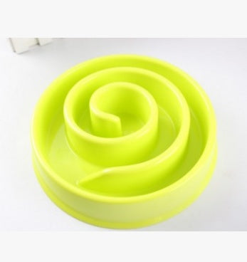KFX-5670077 Anti-Choke Plastic Dog Bowl - Easy Clean Feeder for Comfortable Eating